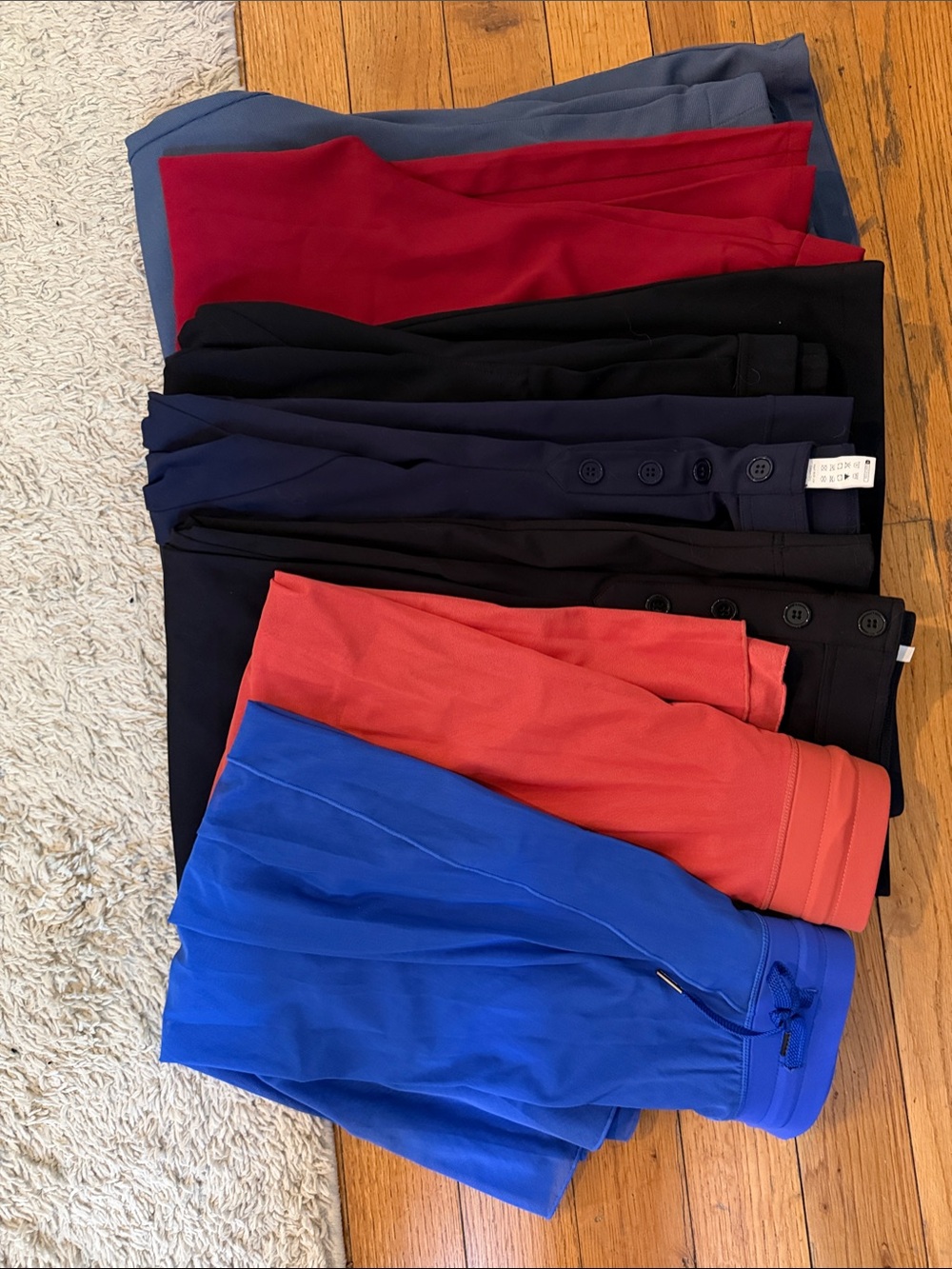 HALARA Lot 7 items: 5 pants size Large Petite 2 skirts size Large